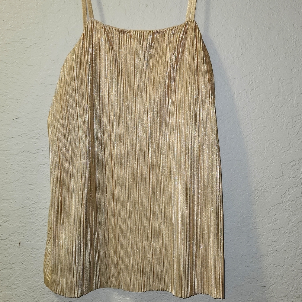 Elegant, satin, shimmering top